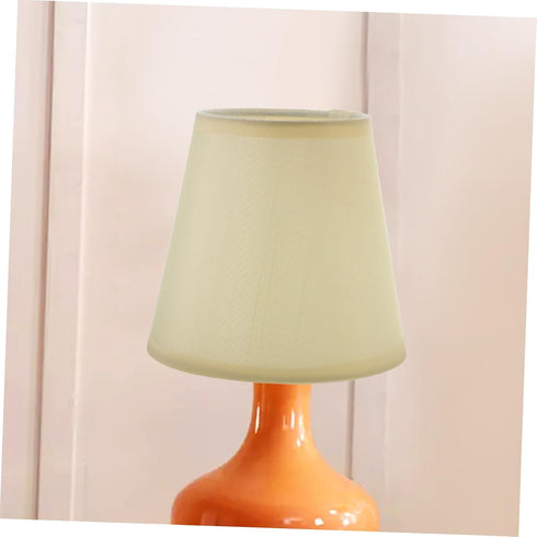 Clip Cloth Lampshade for Table Floor Lamps Modern Replacement Shade Easy Installation Rattan Design Versatile Home
