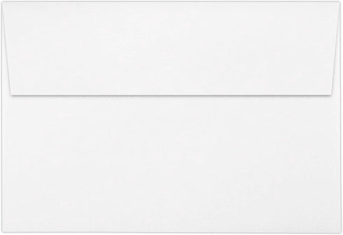LUXPaper A8 Invitation Envelopes | Peel & Press | 5 1/2" x 8 1/8" | Bright White | 70lb. Text | 50 Qty by LUXPaper