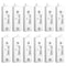 Window Latch Locks, 12 Pieces Plastic Spring Loaded Tilt Latch for Sliding Window Replacement