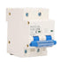 DC Miniature Circuit Breaker, 2 Pole 1000V 125Amp Isolator for Solar PV System, 35mm DIN Rail