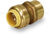 Everflow Supplies UPFC12 1/2 Inch Long Push X Female Adapter for Push-Fit Fittings, No Lead DZR Forged Brass