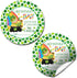 Leprechaun Bait Catch A Leprechaun St. Patrick’s Day Gift Tag Sticker Labels, 40 2" Party Circle Stickers by