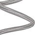 Eastman 20 Inch Steel-Flex Faucet Connector, 1/2 Inch FIP x 3/8 Inch Compression, 48005N