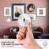 CLAVICHORD Double Sided Tape Heavy Duty, 1/2inch 10ft Clear Mounting Tape, Removable No Residue, Strong Adhesive
