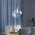E26 1M/3.28FT Industrial Mini Pendant Light Kit UL White Pendant Light Kit Vintage Retro Edison Hanging Lamp