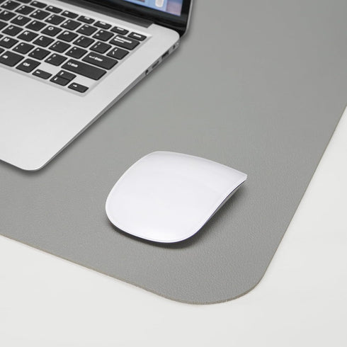 Desk Mat, 35.4" x 17" Leather Desk Pad, Double-Sided Large Mouse Pad, Waterproof Desk Blotter for Office & Home