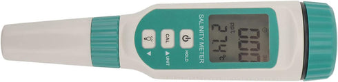 SMART SENSOR Digital Salinity Meter, Waterproof Handheld Tester with Backlight LCD for Water Monitoring