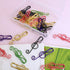 Music Paper Clips, 6 Colors, 100 Pcs Cute Funny Creative Music Coloured Plastic Alloy Office Stationery for Document