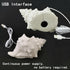 Conch Shell Night Lights USB Powered LED Night Light Sea Shell Lamps Beach Themed Seashell Decor Nightlights for Kids