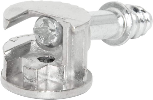 Flyshop 10 Sets Self-Tapping Furniture Cabinet Connector Fittings #261 (15 x 12mm) Cam Lock with M6 Threaded Dowel