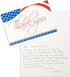 Pipilo Press 120 Pack 4x6-inch 4th Bulk Patriotic Thank You Cards with Envelopes for Veterans Day and of July