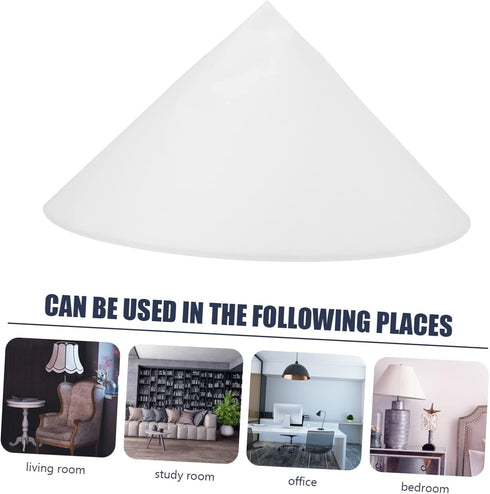 Tofficu Lamp Shade Umbrella Shape Light Socket Cover Cloth Lampshade for Table and Floor Lamps Versatile Indoor