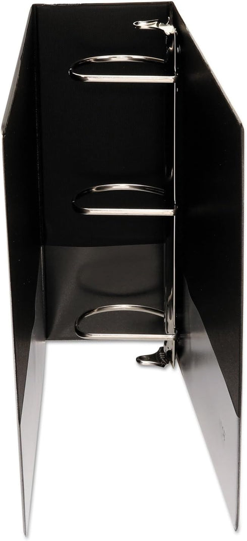 Universal 20995 Slant-Ring Economy View Binder, 4-Inch Capacity, Black