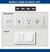 Switch and Receptacle Spacer, 100pcs Electrical Outlet Spacers for Loose Outlet Electric Switch