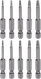 10pcs TA1.8-TA3.0 Triangle Screwdriver Bit, 1/4" Hex Shank, 2" Length Magnetic Tri-angle Power Tool
