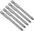 uxcell 5 Pcs 5mm PH1 Magnetic Phillips Screwdriver Bits, 1/4 Inch Hex Shank, 3-inch Length S2 Power Tool