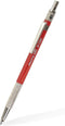 Pacific Arc 2mm Lead Holder and Sharpener, Red Drafting Pencil for Artists and Sketching