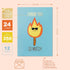 Bargain Paradise 24 PackFunny 4 6 Inch 250 Thank You Cards Big Size x Appreciation Cards and Pun Cards Printed on