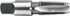Century Drill & Tool 95202 Carbon Steel Pipe Thread Tap, 1/4-18NPT