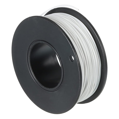 MECCANIXITY 30 Gauge Silicone Wire 30AWG Electrical Stranded High Temperature Hookup Wire Tinned Copper 30m/100ft White