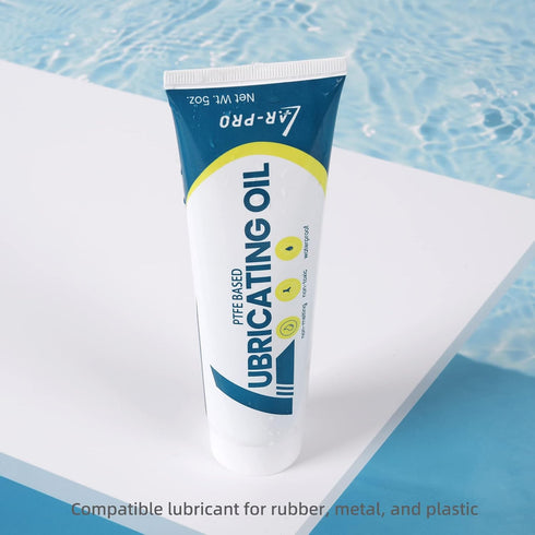 (2-Pack) 5oz Swimming AR-PRO General-Purpose Pool O-Ring Lubricant, Long-Lasting Lube for Pool O-Rings and Gaskets