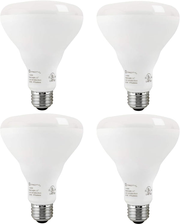 Xtricity BR30 LED Flood Light Bulb, 9.5 Watt (65W Equivalent), Dimmable Indoor Flood Lights, 670 Lumens, 3000K
