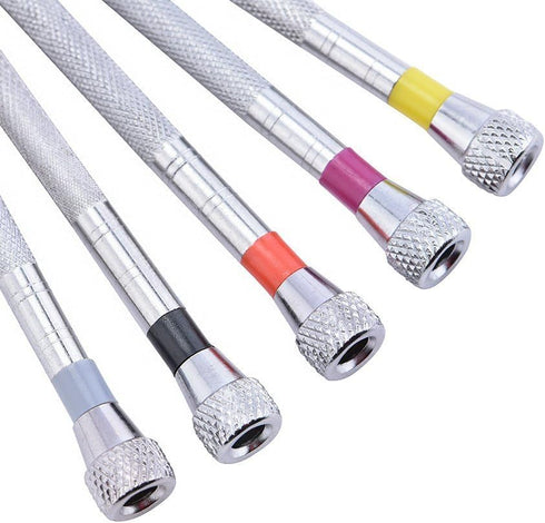5 pc Precision Screwdriver Set for Eyeglasses, Jewelry, and Watch Repair Tools with 5 Extra Blades