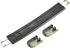 uxcell Luggage Handle, 210mm Length Strap Grip Replacement for Suitcase Case Black 2Pcs