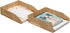 MobileVision 2 Pack Stackable Bamboo Paper Tray, Office Organizer for Files, Documents, Letter Sorter, and Magazine