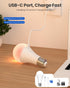Bulbs E26 Bulb: 2000mAh Dimmable Bulb 15 3 2 Pack KINDEEP Rechargeable Light with Remote, Battery Operated LED Wireless