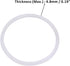 DERNORD Silicone Gasket Tri-clover (Tri-clamp) O-Ring - 4 Inch (Pack of 2)