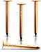100 Pack 1.5 Inch USA MADE Copper Nails, Solid Pure Copper Roofing Finish - Highest Quality Slating Spikes