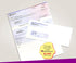 NextSecure Blank - Not Printed Check Stock for Laser/Ink-Jet, 500 Sheets Per Pack (Red-Blue Prismatic Top)