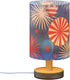 Yuiboo Vintage USA Flag Table Lamp for Small Spaces - Night Light