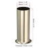 3.1 Inch 3 MECCANIXITY Candle Socket Covers, Tall Metal Chandelier Sleeves Candelabra Base Sockets Fit to Most