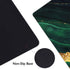 Gaming Mouse Pad, Large Extended Desk Pad with Non-Slip Base for Home Office Gaming Work, Green Marble with Gold