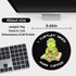 Cute Funny Turtle Mouse Pad, Mini Round Mousepad with Non-Slip Rubber Base for Desk Accessories Laptop Gaming Office