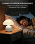 Mushroom Lamp Table Lamp for Bedroom,Desk Bedside Small Lamps for Living Room Night Stands,Mushroom Decor Cute Mini