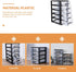 Cabilock Storage Drawers Desk Organizer with 5 Clear Plastic Drawers, Mini Storage Bin for Craft and Stationery
