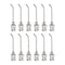 12pcs 17 Gauge 1" Stainless Steel Blunt Tip Dispensing Needles with Luer Lock for Glue and Ink