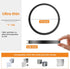 1PACK 3000K-4000K-6500K 100W 15W 1500Lm 7.5 Inch Closet LED Flush Mount Ceiling Light Fixture, & Equivalent Modern