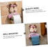 FUOYLOO Cartoon Toilet Paper Holder Roll Paper Shelf Cute Deer Decorative Tissue Rack Wall-Mounted No Drilling Bathroom