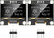 MakerFocus 2pcs 1.3 Inch I2C IIC OLED Display Module 128 x 64 Pixel