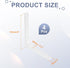 4Pcs 5 6 Inch Countertop uxcell Floating Shelf Brackets, x Heavy Duty Wall Shelf Supports, Steel Joint Angle Brackets