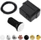 CLEESINK Garbage Disposal Switch, Cordless Air Switch Kit for Food Waste Disposer, Plastic White Sink Top Push Button