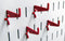 Wall Control Medium 1-7/8in Slotted Hook Pack for Pegboard and Tool Board - Red