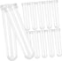 50pcs Transparent Flower Water Tubes for Fresh Flower Storage Premium Plastic Nutrient