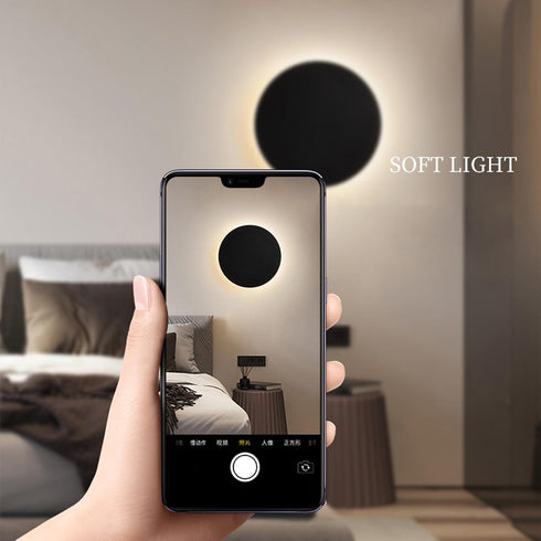 Generic 4000K Cordless Wall Light | LED Round Warm Cordless Lamp | Bedside Wall Lights,for Cabinets Wardrobes Bedrooms