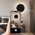 Generic 4000K Cordless Wall Light | LED Round Warm Cordless Lamp | Bedside Wall Lights,for Cabinets Wardrobes Bedrooms