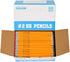 Wood-Cased #2 HB Pencils, Pre-sharpened, 200 Count Bulk Pack